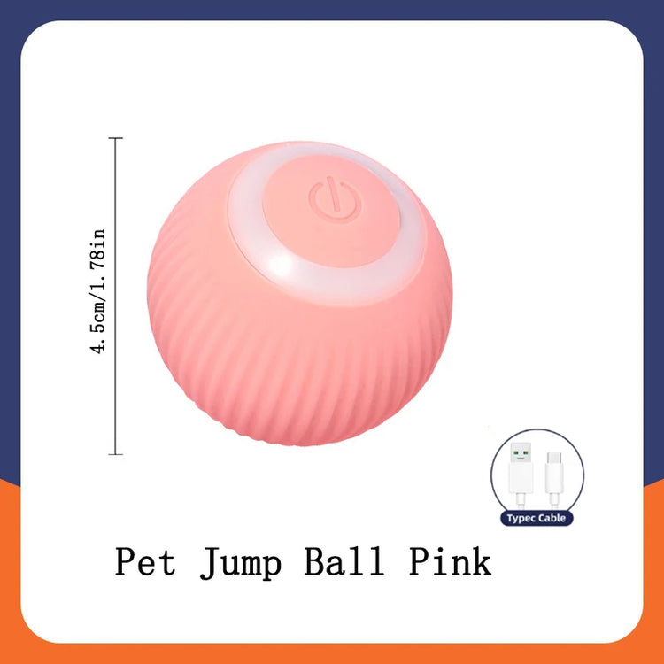 Smart Electronic Dog Toy Ball | USB Automatic Moving & Bouncing Pet Toy | Interactive Puppy Gift | Cat/Dog Products