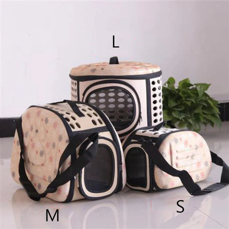Cat & Puppy Carrier Backpack | Fashion Breathable Sling Bag | 4 Colors for Small Pets