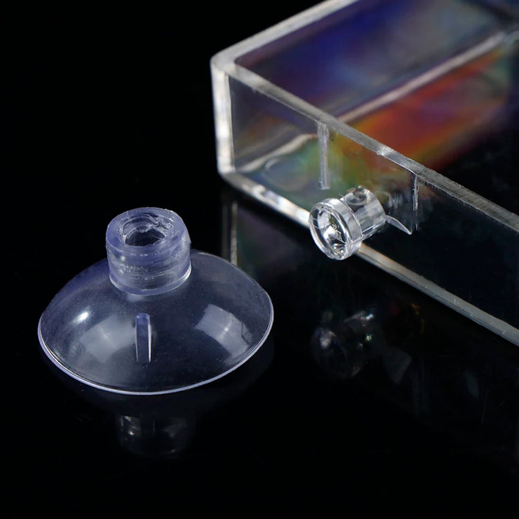 Acrylic Transparent Shrimp Feeder – Lightweight Durable Fish & Shrimp Feeding Container