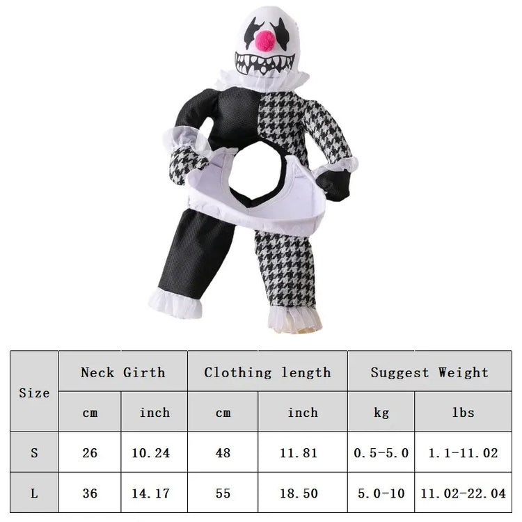 Funny Dog & Cat Costume | Pet Sweatshirt Stand-Up Suit | Cosplay Outfit for Party & Festival