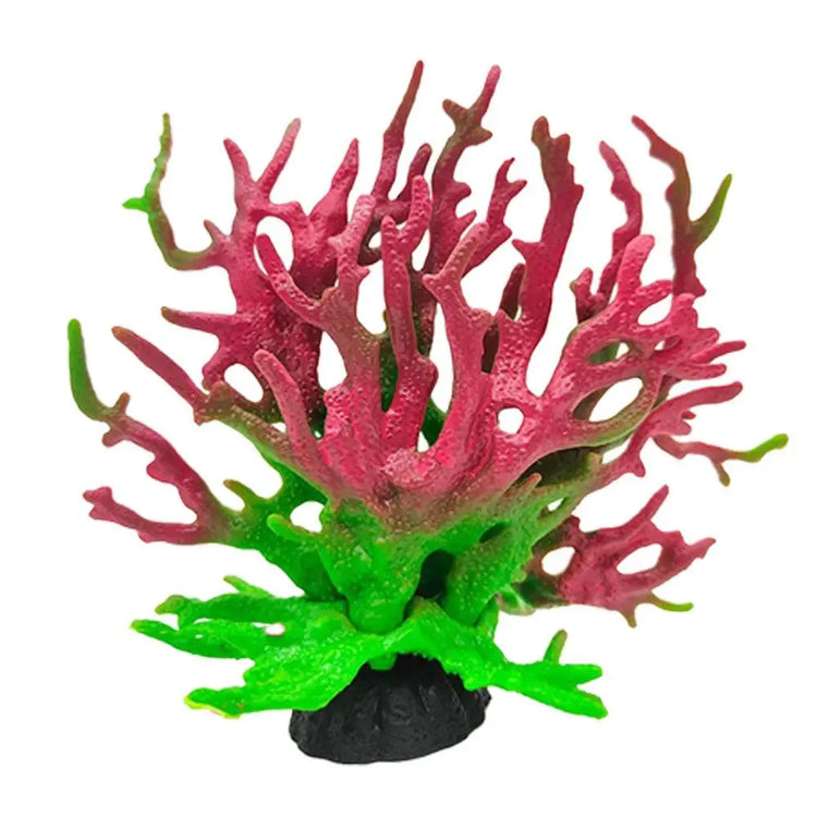 Aquarium Coral Simulation Decoration – Realistic Resin Fish Tank Plant, Multi-Color Landscape Accessory