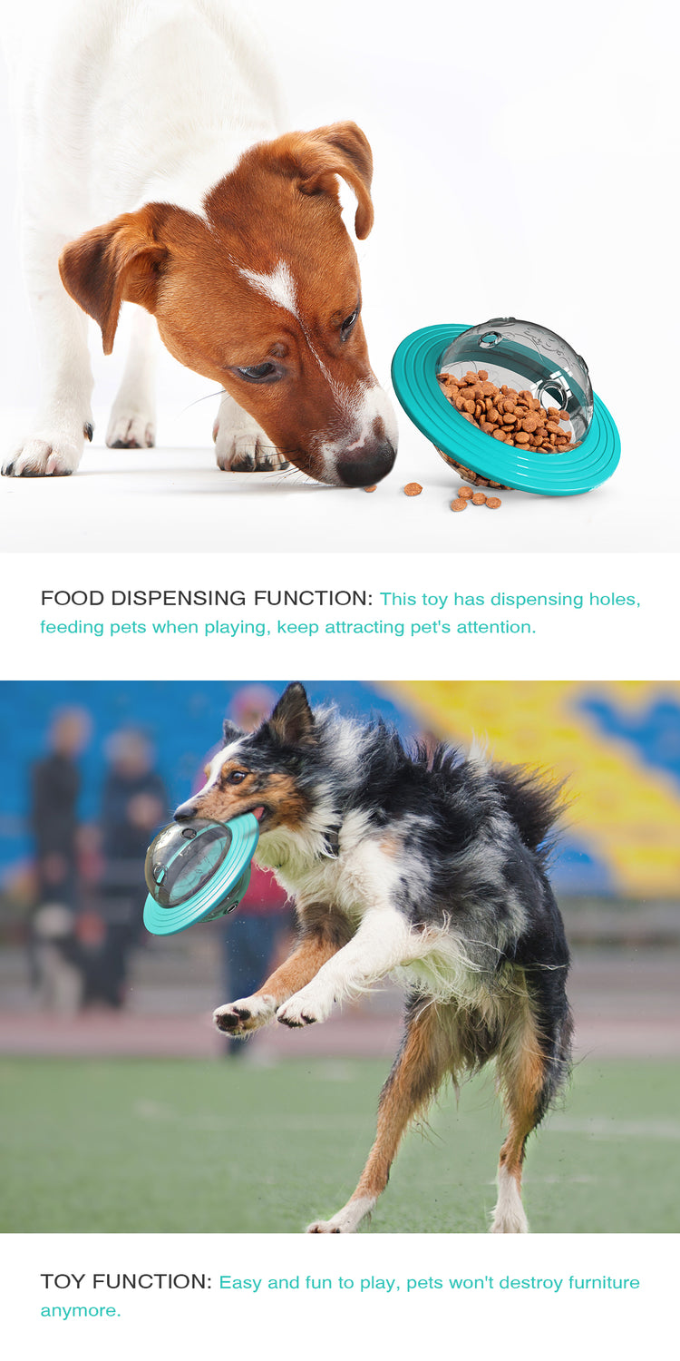 Holapet Interactive Treat Dispensing Ball – Food Puzzle Toy for Dogs