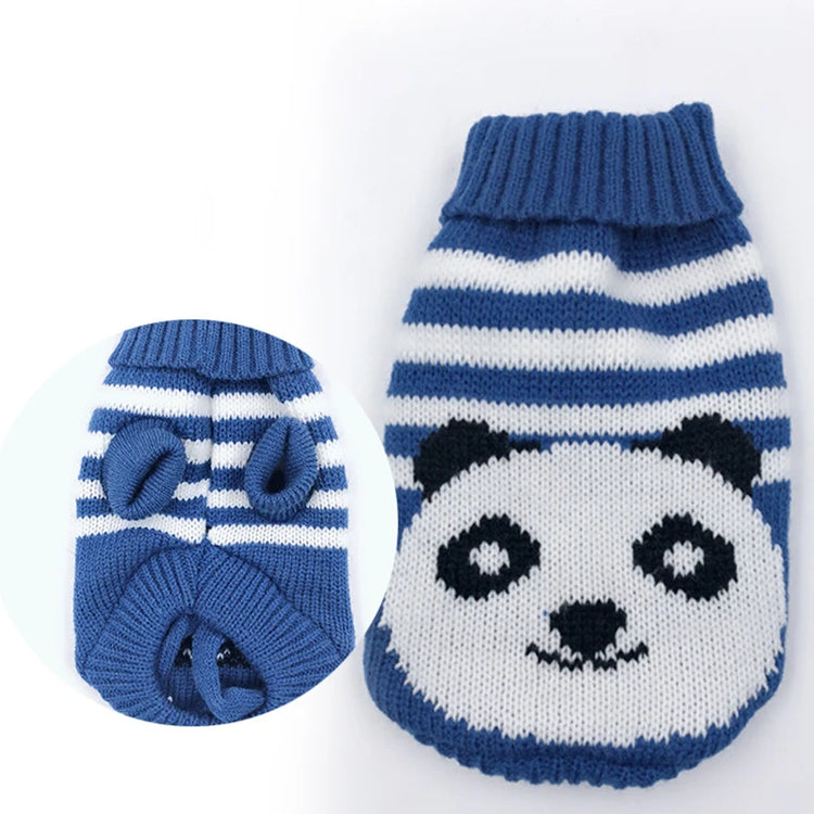 Warm Pet Clothes | Christmas Knitted Sweater | For Small, Medium Dogs/Cats