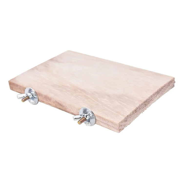 Pet Bird Parrot Wood Platform Stand | Hamster Branch Perches | Cage Pedal Toys | 3 Sizes Pet Supplies