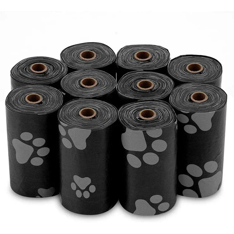 120 Rolls Outdoor Cleaning Dog Poop Bag | 15Bags/Roll Refill Garbage Bag - Pet Supplies