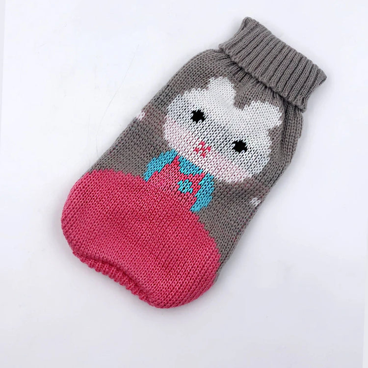 Warm Pet Clothes | Christmas Knitted Sweater | For Small, Medium Dogs/Cats