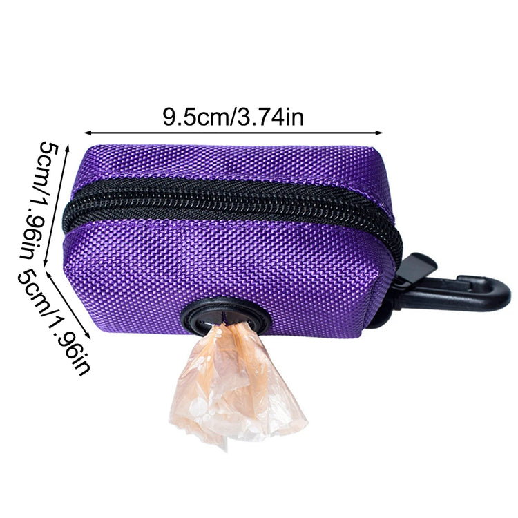 Pet Waste Bag Dispenser Dog Poop Bag Holder for Cleanup and Travel