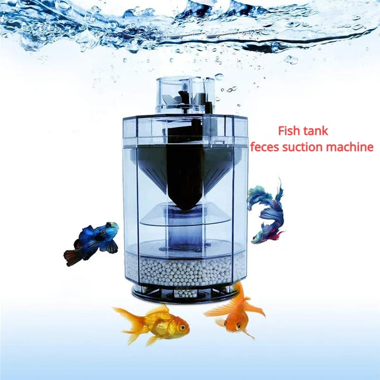 Fish Tank Water Fairy Filter Oxygen Enrichment Bacterial Cultivation Automatic Cleaning of Feces and Toilet Aquatic Accessories