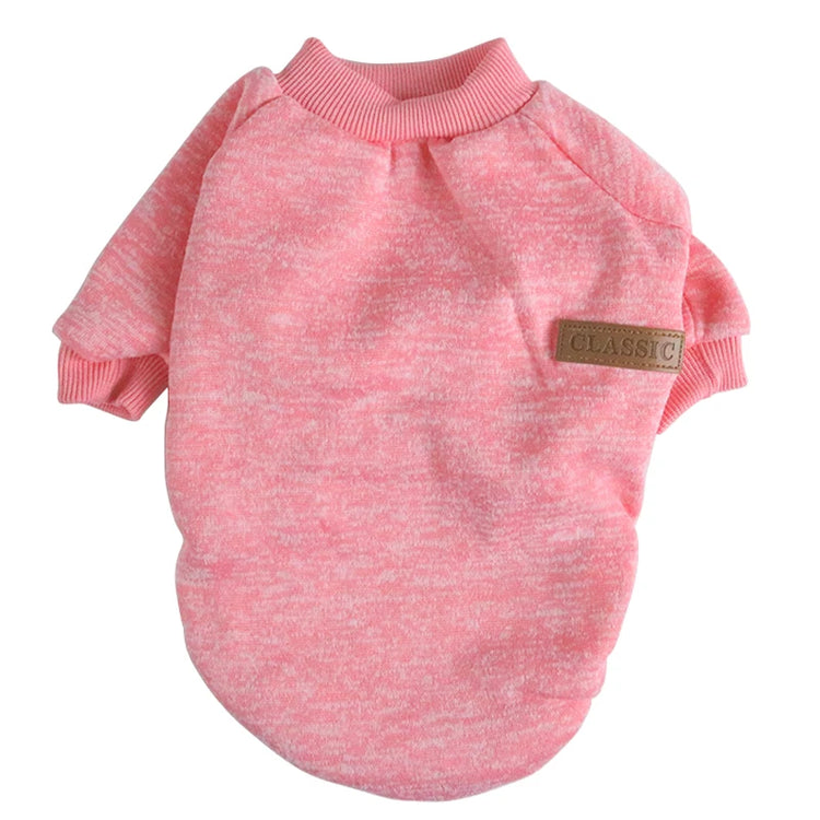 Small & Medium Dogs Clothes | Puppy Soft Sweater | Autumn & Winter Warm Pet Coat Sweatshirt