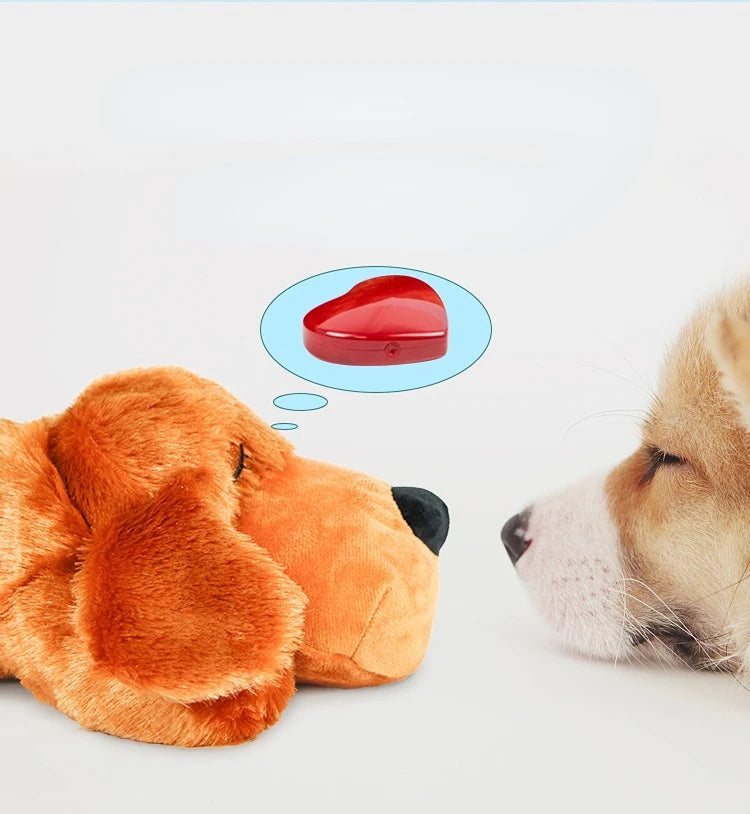 Heartbeat Snuggle Toy for Dogs – Comfort Plush for Anxiety Relief