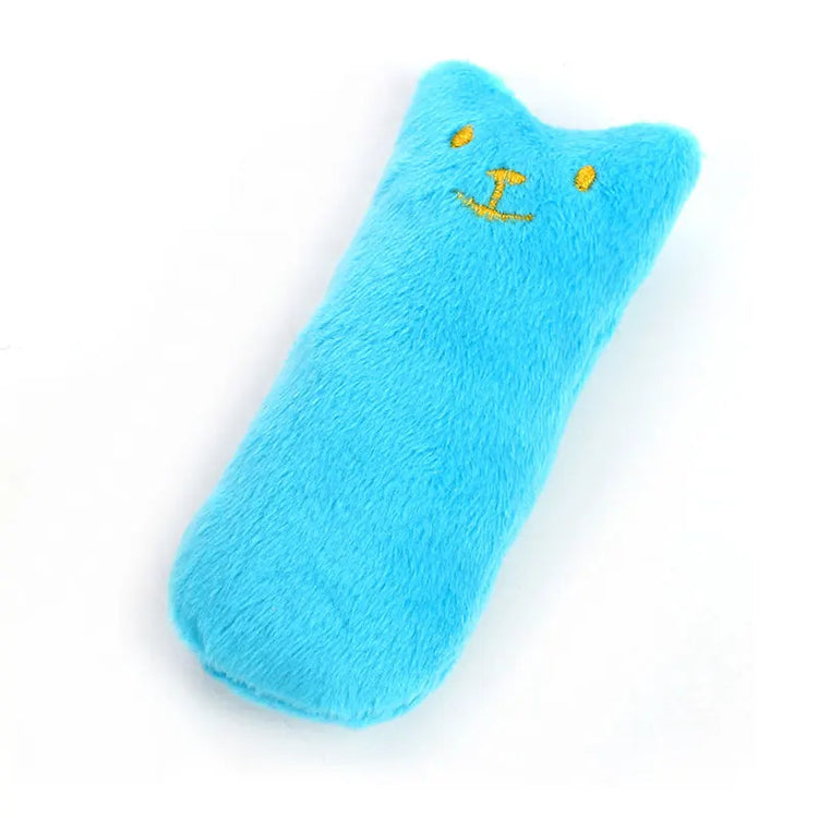 Teeth Grinding Catnip Toys | Cute Funny Cat Chew Toy | Interactive Plush Cat Toy | Cat Relaxation Toy | Bite-resistant Vocal Toy | Pet Supplies