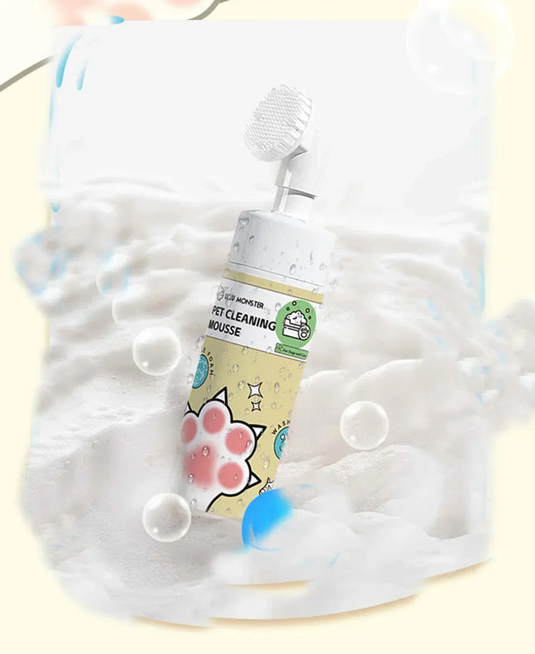 150ml Cat | No Washing Cleaning Mousse | Dry Clean | Odor Removal | Bubble Mousse for Cats and Dogs