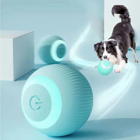 2023 NEW Electric Dog Toys | Smart Puppy Ball Toys For Cat | Small Dogs | Funny Auto Rolling Ball | Self-moving Puppy Games Toys | Pet Supplies