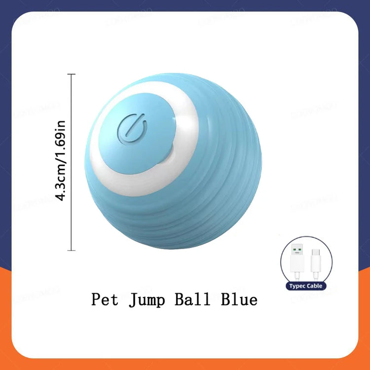 Smart Electronic Dog Toy Ball | USB Automatic Moving & Bouncing Pet Toy | Interactive Puppy Gift | Cat/Dog Products