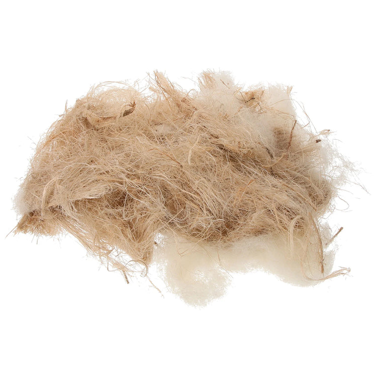 Natural Nesting Materials for Birds | 40g Jute, Raffia, Wool & Cotton Mix for DIY Nests & Small Animal Bedding | Safe Shelter for Cages & Homes