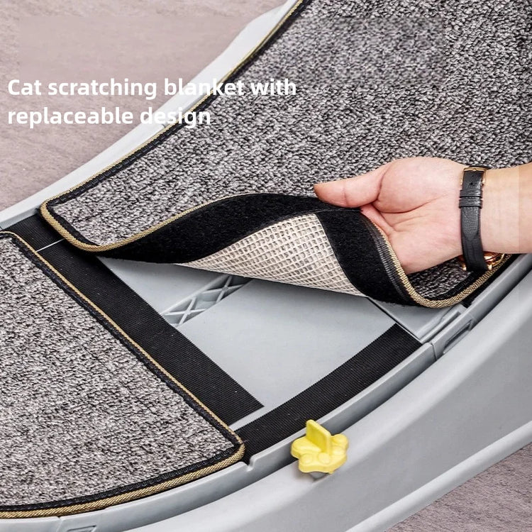 Pet Treadmill – Cat Exercise Wheel for Indoor Parkour | Easy-to-Assemble Cat Roller Toy | Durable Solid Color Cat Treadmill