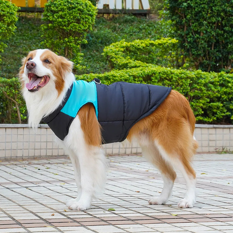 Pet Puppy Clothes Cat Clothing Autumn/Winter Warm Cotton Jacket Outdoor Waterproof Tank Top Small/Medium/Large Dog Costume