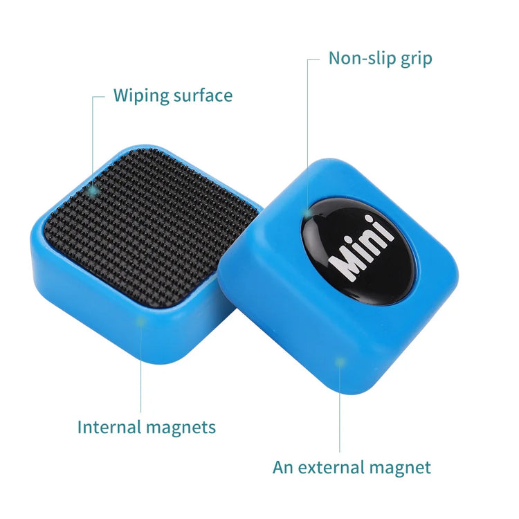 Double-Sided Magnetic Aquarium Cleaner – Fish Tank Glass Scrubber with Anti-Scratch Pads