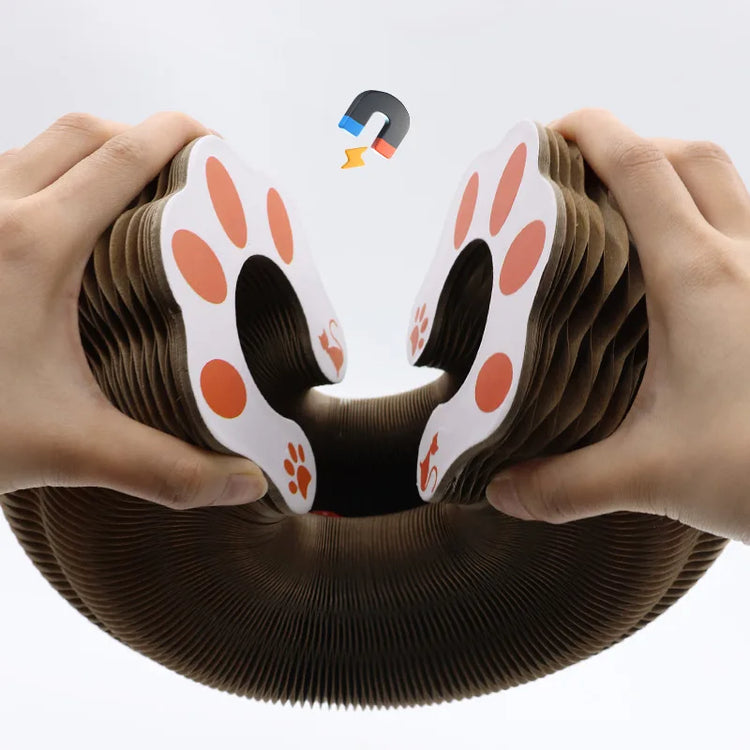 Magic Cat Toy Interactive Cats Ball Toys Kitten Game Training Stuff Fun Multiple Shapes Corrugated Paper Cat House Pet Supplies