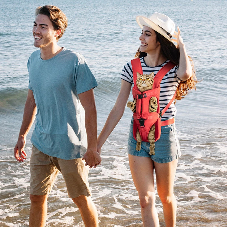 Pet Carriers | Comfortable Dog Backpack | Breathable Travel Bag | Durable Outgoing Carrier for Small Cats/Dogs