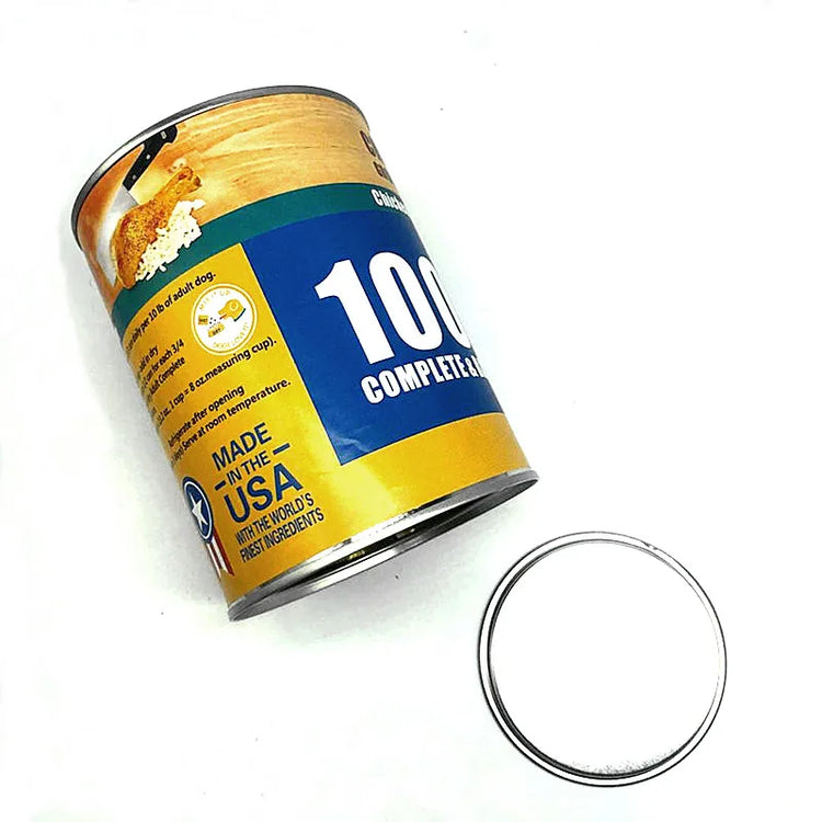 Diversion Safe Dog Food with Food Grade Smell Proof Bag with Hidden Compartment for Keys, Cash and Valuables