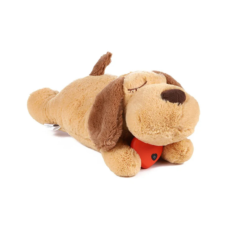 Heartbeat Plush Puppy Toy – Soothing Comfort Doll for Behavioral Training & Stress Relief