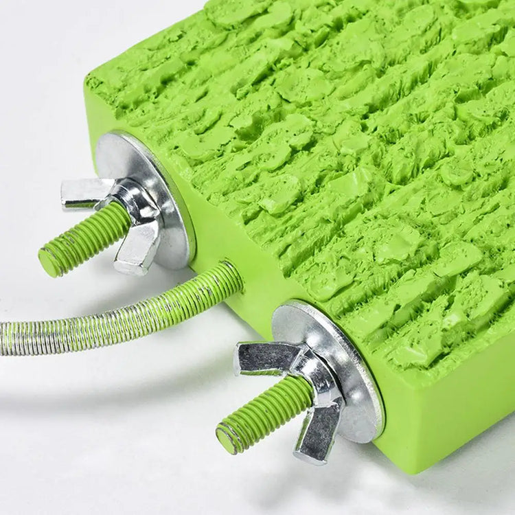 Bird Cage Heated Perch Platform – Snuggle-Up Parrot Warmer with Anti-Bite Cord | Automatic Bird Heater for Budgies & Small Cage Birds