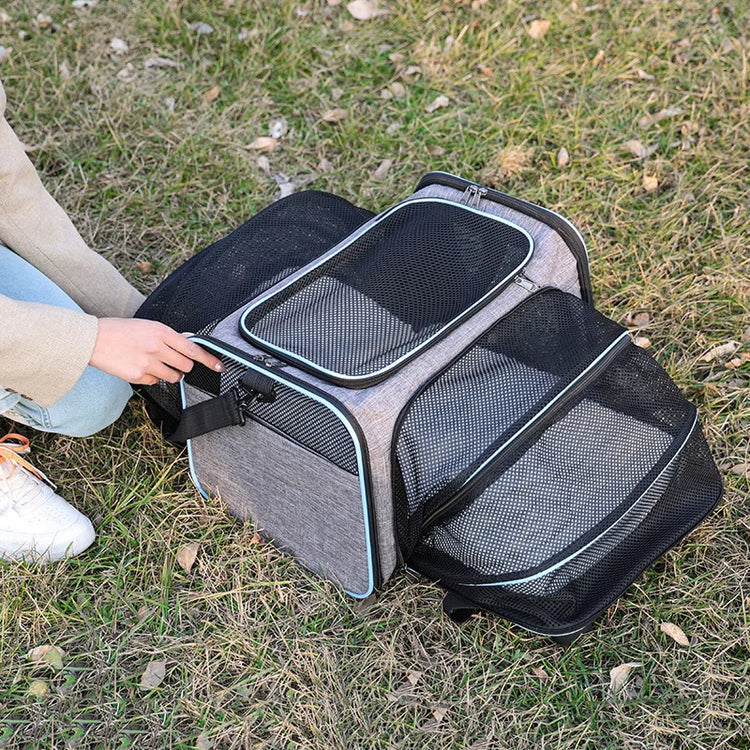 Soft-Sided Dog and Cat Carrier for Kittens – Lightweight & Portable Travel Bag