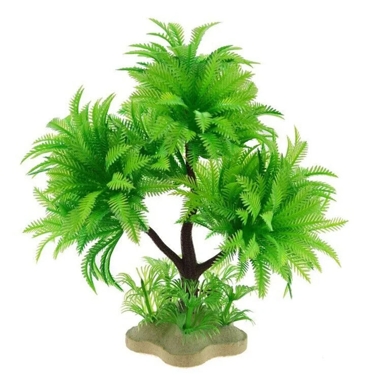 Realistic Plastic Aquarium Plant – Simulation Water Plants Decoration for Fish Tanks