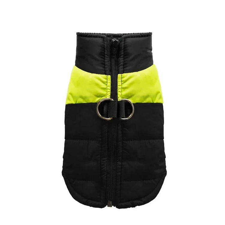 Pet Puppy Clothes Cat Clothing Autumn/Winter Warm Cotton Jacket Outdoor Waterproof Tank Top Small/Medium/Large Dog Costume