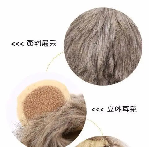 A HAT FOR CAT | Cute Costume Cap | Adjustable Warm Hat | Soft Cat Headwear | Small Pet Outfit | Funny Cat Hat | Pet Accessories