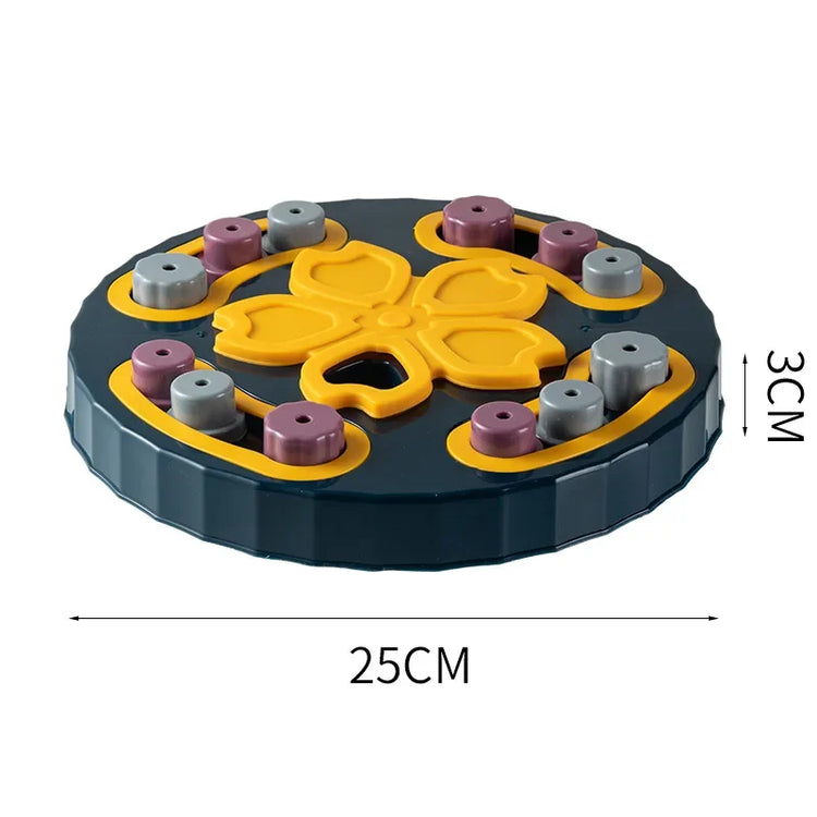 Interactive Puzzle Feeder Toy – Slow Eating Food Dispenser & Training Game for Cats and Dogs