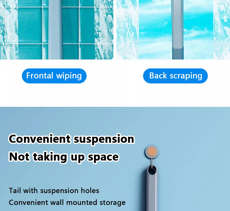 Multifunctional Pet Hair Remover Brush | Long Handle Fur Cleaner for Carpet, Sofa & Clothes | Manual Cat/Dog Hair Cleaning Tool