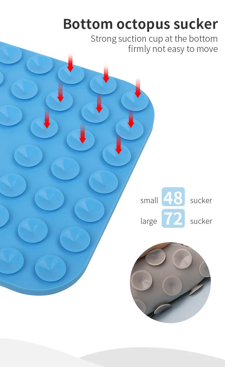 Silicone Pet Licking Mat for Cats/Dogs | Anti-Choking Slow Food Bowl | Bath Distraction Plate | Pet Supplies Cutlery