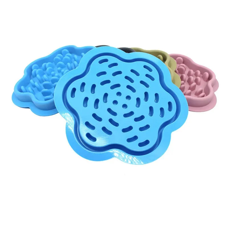 Slow Feeder Bowl for Dogs and Cats | Silicone Licking Mat with Suction Cups for Dog | Slow Feeders Treat Dispensing
