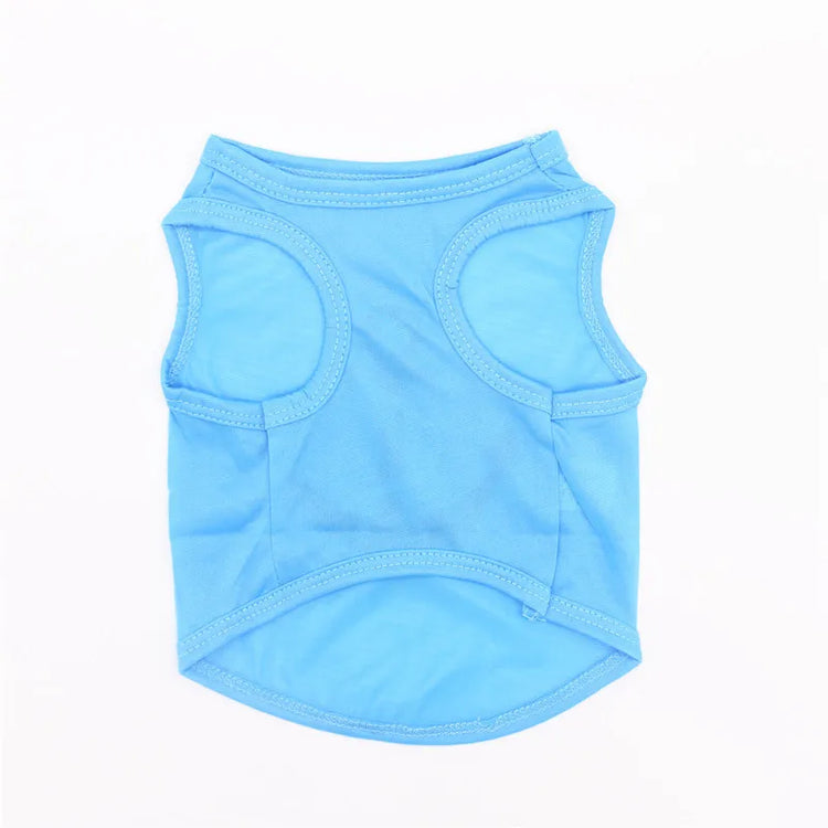 Security Clothing for Dogs | Summer Pet Clothes | Chihuahua & Yorkshire Vest for Small Dogs and Cats | Low Price Pets T-shirt Costume