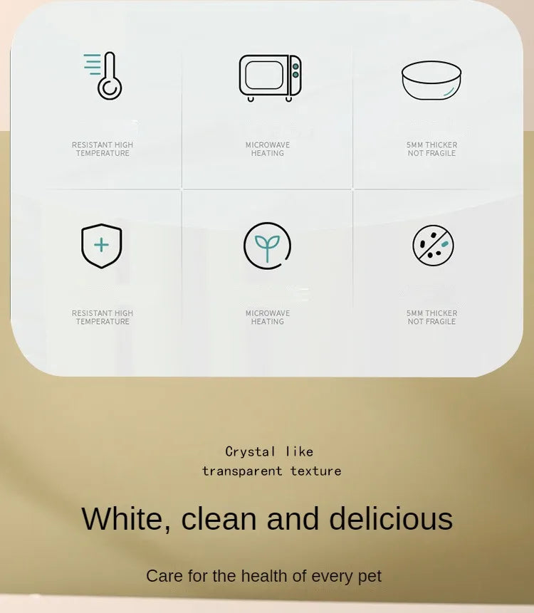 Ceramic Cat Bowl | Food & Water Bowl for Cats/Dogs | Double Ceramic Bowl Set | Cervical Protection | Pet Feeding Supplies