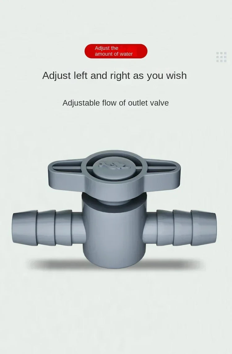 Fish Tank Water Changer Handheld Vacuum Siphon Pump with Adjustable Outlet Valve