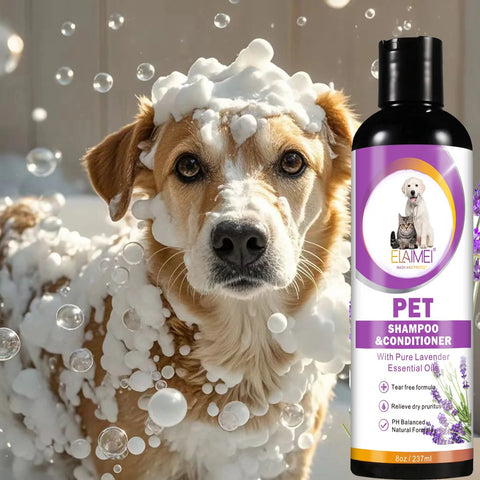 Pet Shampoo for Dogs – Nourishing, Stain-Removing, and Soothing Care