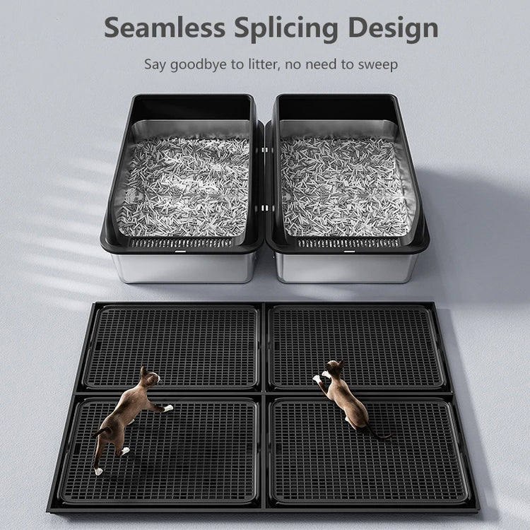 Pet Cat Litter Mat | Waterproof | Double Layer | Litter Box Pad | Cat Cleaning Accessories