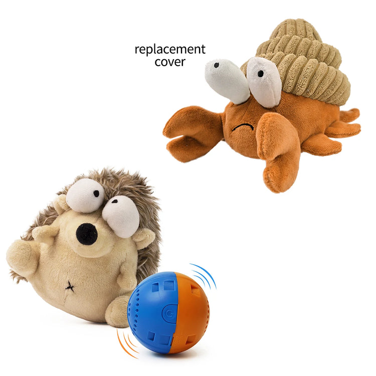 Interactive Plush Dog Toy – Dancing Ball for Small Dogs