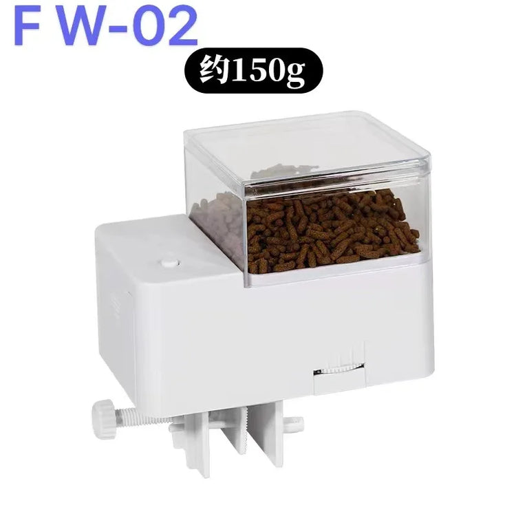 Intelligent 4-Speed Aquarium Fish Food Feeder – Adjustable Automatic Fish Tank Feeder