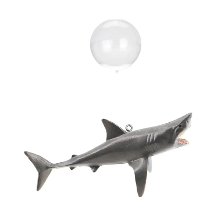 DIY Aquarium Floating Shark Ornament – Creative Fish Tank Decor with Adjustable Float and String
