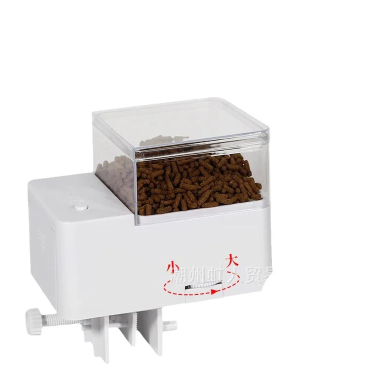 Intelligent 4-Speed Aquarium Fish Food Feeder – Adjustable Automatic Fish Tank Feeder