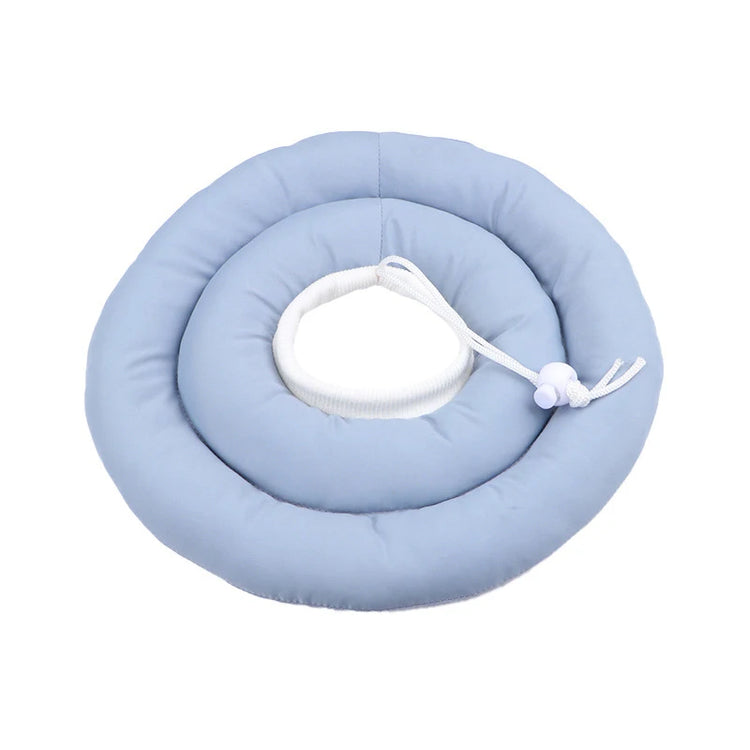 Adjustable Soft Donut Elizabethan Collar – Protective Cone for Dogs
