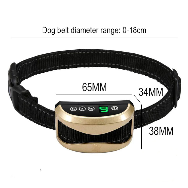 Smart Anti-Bark Dog Collar – Waterproof, Rechargeable, and Humane Training Device