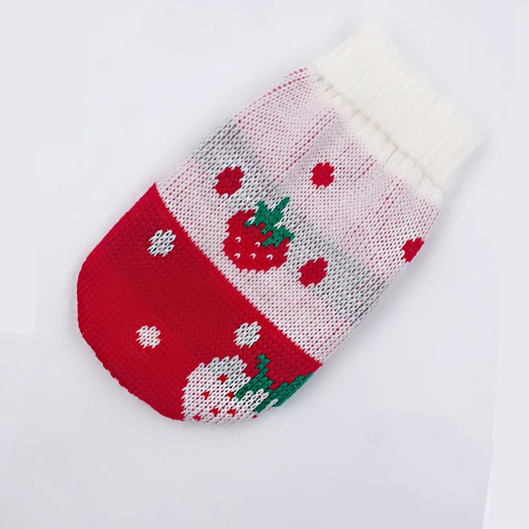 Warm Pet Clothes | Christmas Knitted Sweater | For Small, Medium Dogs/Cats