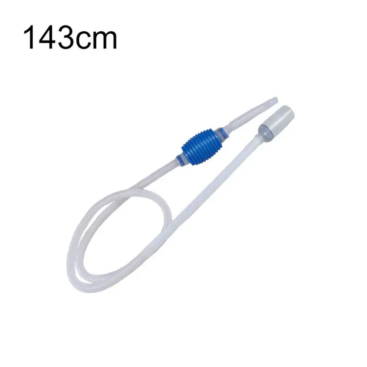 Aquarium Siphon Fish Tank Syphon Vacuum Cleaner Pump Acuario Accessories Semi-automatic WaterChanger Gravel Water Filter