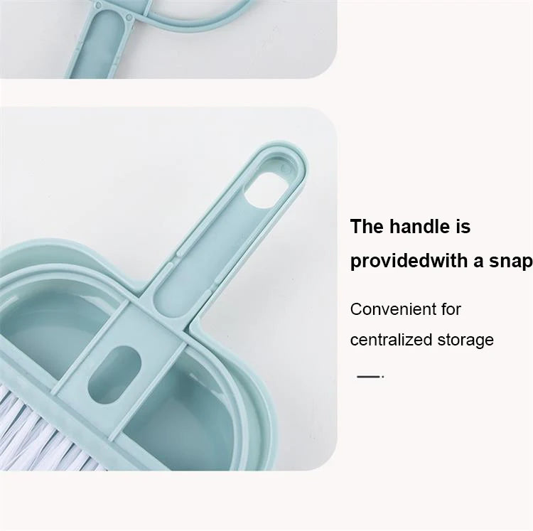 Blue Mini Desktop Cleaning Brush | Pet Mini Broom Set | Dog/Cat Cleaning & Disinfection | Household Cleaning Products