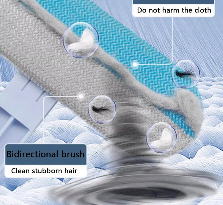 Multifunctional Pet Hair Remover Brush | Long Handle Fur Cleaner for Carpet, Sofa & Clothes | Manual Cat/Dog Hair Cleaning Tool